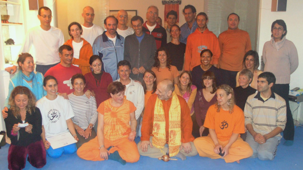 Outubro de 2006 Workshop  de Yogaterapia na AYIP
